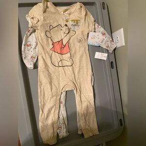 Disney Baby Winnie the Pooh 2 Set Rompers